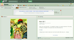 Desktop Screenshot of daiyako.deviantart.com