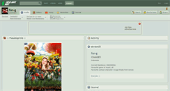 Desktop Screenshot of fun-g.deviantart.com