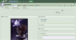 Desktop Screenshot of marwolaeth.deviantart.com