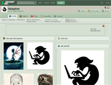 Tablet Screenshot of listaspiran.deviantart.com