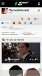Mobile Screenshot of flashedforward.deviantart.com