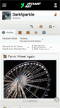 Mobile Screenshot of darksparkle.deviantart.com