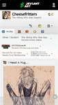 Mobile Screenshot of cheesefritters.deviantart.com