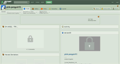 Desktop Screenshot of pink-penguin93.deviantart.com