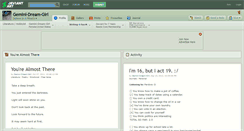Desktop Screenshot of gemini-dream-girl.deviantart.com