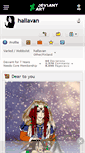 Mobile Screenshot of hallavan.deviantart.com