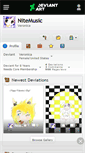 Mobile Screenshot of nitemusic.deviantart.com