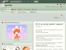 Tablet Screenshot of haru-katsu.deviantart.com