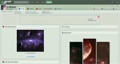 Desktop Screenshot of ov3rmind.deviantart.com