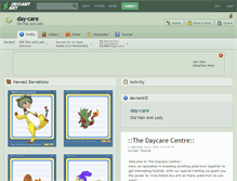 Tablet Screenshot of day-care.deviantart.com