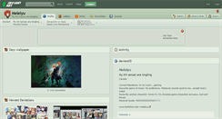 Desktop Screenshot of meleiyu.deviantart.com