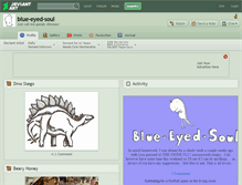 Tablet Screenshot of blue-eyed-soul.deviantart.com