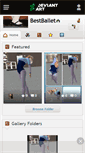 Mobile Screenshot of bestballet.deviantart.com