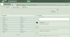 Desktop Screenshot of metal-minish.deviantart.com