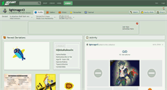 Desktop Screenshot of lightmage43.deviantart.com