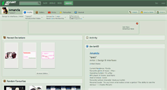 Desktop Screenshot of amancia.deviantart.com