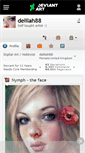Mobile Screenshot of delilah88.deviantart.com