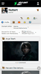 Mobile Screenshot of nuttert.deviantart.com