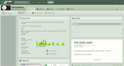 Desktop Screenshot of carrie-fans.deviantart.com
