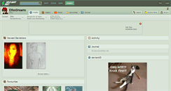 Desktop Screenshot of elfendreams.deviantart.com