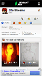 Mobile Screenshot of elfendreams.deviantart.com