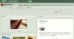 Desktop Screenshot of carolinamiami.deviantart.com