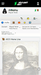 Mobile Screenshot of mikenu.deviantart.com