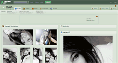Desktop Screenshot of muaah.deviantart.com