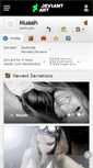 Mobile Screenshot of muaah.deviantart.com