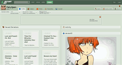 Desktop Screenshot of fairyqeen.deviantart.com