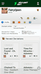 Mobile Screenshot of fairyqeen.deviantart.com