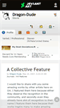 Mobile Screenshot of dragon-dude.deviantart.com