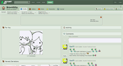 Desktop Screenshot of brownkirby.deviantart.com