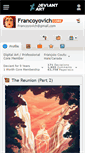 Mobile Screenshot of francoyovich.deviantart.com