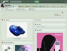 Tablet Screenshot of davuzzz.deviantart.com