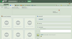 Desktop Screenshot of micka68.deviantart.com