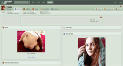 Desktop Screenshot of chilik.deviantart.com