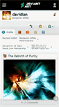 Mobile Screenshot of davidian.deviantart.com