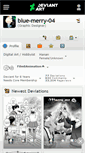 Mobile Screenshot of blue-merry-04.deviantart.com