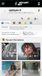 Mobile Screenshot of calcium-x.deviantart.com