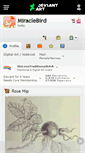Mobile Screenshot of miraclebird.deviantart.com
