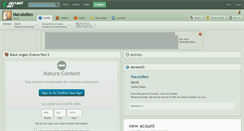 Desktop Screenshot of narutorex.deviantart.com