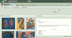 Desktop Screenshot of gadisgelap.deviantart.com