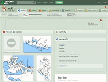 Tablet Screenshot of inoki.deviantart.com