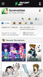 Mobile Screenshot of iluverocklee.deviantart.com
