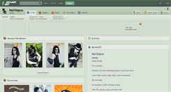 Desktop Screenshot of nachtapus.deviantart.com