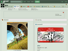 Tablet Screenshot of gbas.deviantart.com