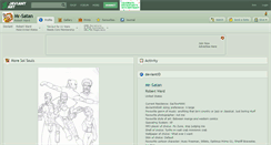 Desktop Screenshot of mr-satan.deviantart.com