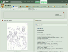 Tablet Screenshot of mr-satan.deviantart.com