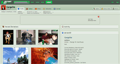 Desktop Screenshot of gangaste.deviantart.com